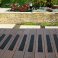 Anti Slip 90mm Medium Grit Black Decking Strip For Wooden Decks 