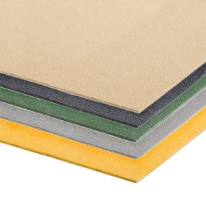 Anti-Slip Beige Fibreglass Long Lasting Durable Sheet Plate GRP Panels 