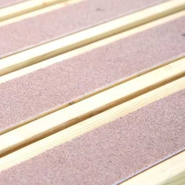 Anti-Slip Brown GRP Decking Strips For Walkway & Step Areas