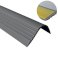 Anti Slip Rubber Angle Step Edge PVC Self Adhesive Bullnose Stair Nosing 