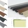 Anti Slip Rubber Angle Step Edge PVC Self Adhesive Bullnose Stair Nosing 