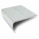 Anti Slip Aluminium Commercial Stair Edge Nosing Trim With Pvc Insert 