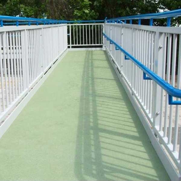 Anti-Slip Fibreglass Sheet Plate GRP Green Panels 