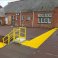 Anti-Slip Fibreglass Yellow Sheet Plate GRP Panels For Wet Areas