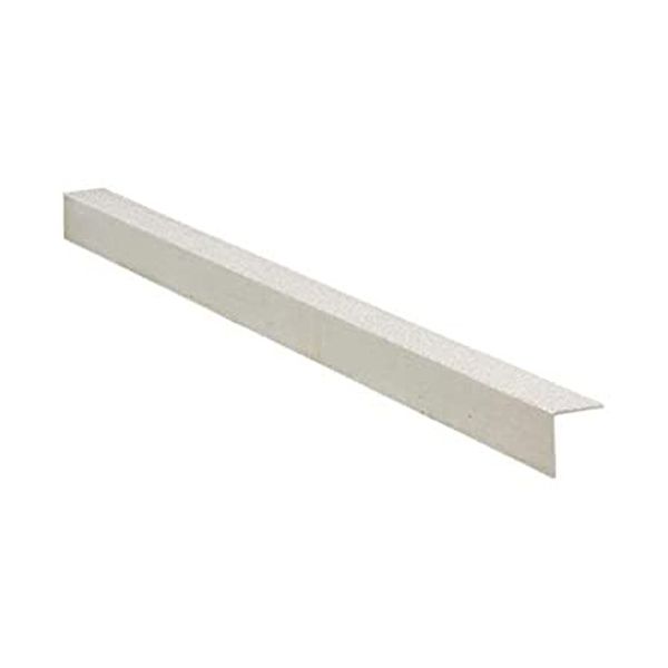 Anti-Slip Medium Grit White Stair Nosing Cover 55mm x 55mm 