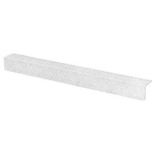 Anti-Slip Medium Grit White Stair Nosing Cover 55mm x 55mm 