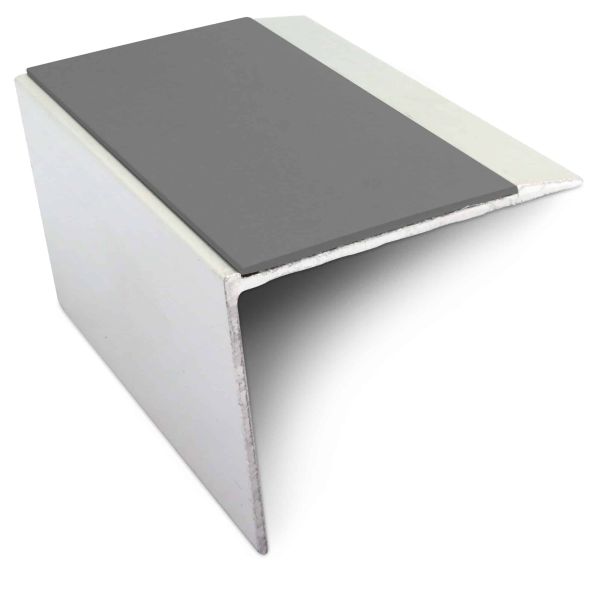 Anti Slip Aluminium Stair Nosing Edge Trim With Pvc Insert DDA Compliant 