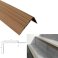 Anti Slip Rubber Angle Step Edge Bullnose Stair Nosing Trim