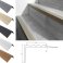 Anti Slip Rubber Angle Step Edge Bullnose Stair Nosing Trim