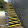 Anti-Slip Black/Yellow Heavy Duty Stair Tread GRP Depth Step Cover 