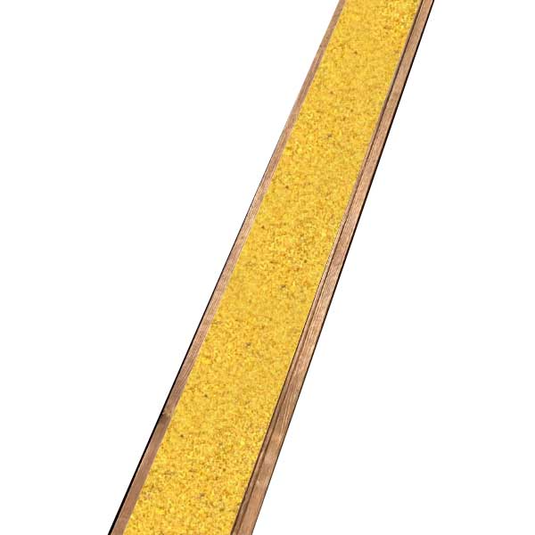 Anti Slip Yellow GRP Decking Strips For Walkway & Step Areas