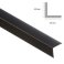 Black Plastic PVC Corner 90 Degree Angle Trim 2.5m Long