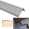 Self Adhesive Stair Nosing Bullnose Rubber Angle Step Edge Profile