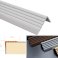 Self Adhesive Stair Nosing Bullnose Rubber Angle Step Edge Profile