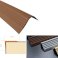 Self Adhesive Stair Nosing Bullnose Rubber Angle Step Edge Profile