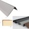 Non Slip PVC Bullnose Stair Nosing Rubber Angle Step Edge Strip