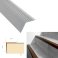 Non Slip Bullnose Stair Nosing Rubber Angle Step Edge Trim