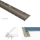 Aluminium Anodised Single Grip Carpet Profile Trim