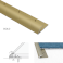 Aluminium Anodised Single Grip Carpet Profile Trim