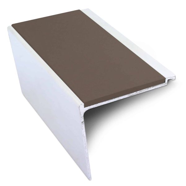 Non Slip PVC Insert Commercial Stair Nosing Edge Protection