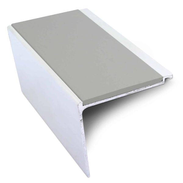 Non Slip PVC Insert Commercial Stair Nosing Edge Protection