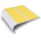 Non Slip Commercial Stair Nosing PVC Insert Bullnose Stair Nosing Edge