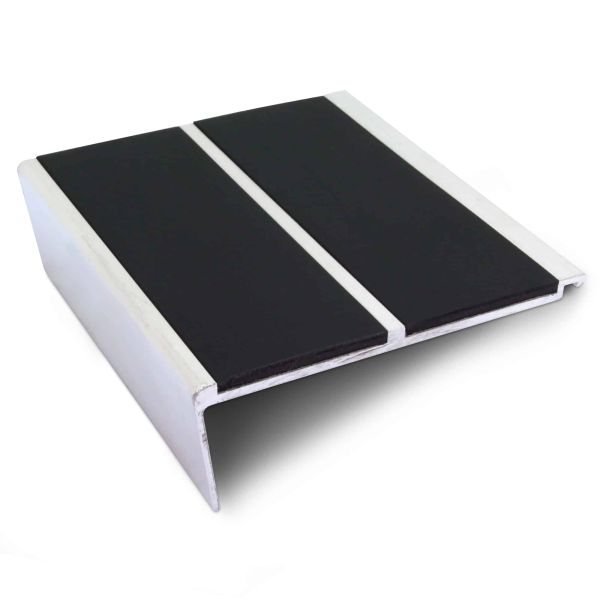 Commercial Stair Nosing Non Slip PVC Insert Stair Nosing Edge Trim