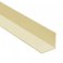 Cream Plastic Wall Corner Protector 40mm x 40mm Angle Protection