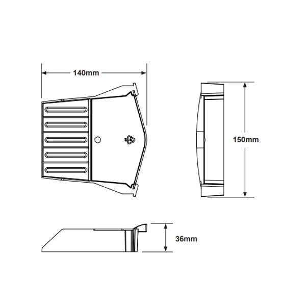 Dry Verge Black End Caps & Starter Kits