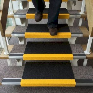 Eli-Safe Anti Slip GRP Step Covers Virtually Indestructible Tread & Nosing