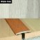 Self Adhesive Flat Aluminium Wood Effect Door Floor Threasholds 