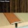 Self Adhesive Flat Aluminium Wood Effect Door Floor Threasholds 