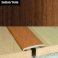 Self Adhesive Flat Aluminium Wood Effect Door Floor Threasholds 