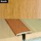 Self Adhesive Flat Aluminium Wood Effect Door Floor Threasholds 