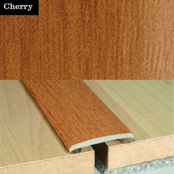 Self Adhesive Flat Aluminium Wood Effect Door Floor Threasholds 