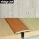 Self Adhesive Flat Aluminium Wood Effect Door Floor Threasholds 