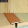 Self Adhesive Flat Aluminium Wood Effect Door Floor Threasholds 