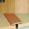 Self Adhesive Flat Aluminium Wood Effect Door Floor Threasholds 