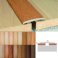 Self Adhesive Flat Aluminium Wood Effect Door Floor Threasholds 