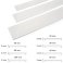 PVC White Flat BAR Trim Door Window Architrave Cover Strip