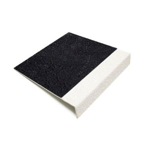 Heavy Duty Stop Slip Black Stair Tread Cover For Stairways