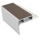 Non Slip Heavy Duty Ceramic Tile-In Stair Nosing 