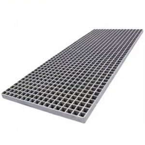 Heavy Duty Grey Anti Slip GRP Grating Covers