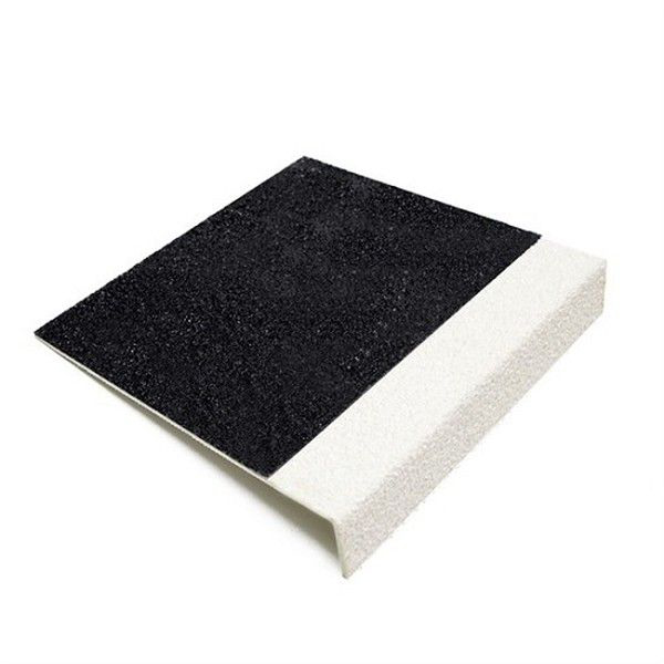 Heavy Duty Stop Slip Black Stair Tread Cover For Stairways