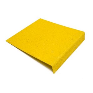 Anti Slip Heavy Duty Yellow GRP Stair Tread Cover For Slippery Stairs