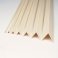 Ivory Plastic PVC Corner 90 Degree Angle Trim 1m Long