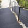 Non Slip Black Heavy Duty Medium Grit Stair Tread - 55mm x 345mm 