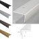 Non Slip Aluminium Screw FIx Stair Nosing for Wooden Stair Treads Cover