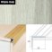 Aluminium Anti Slip Self Adhesive Wood Effect Stair Nosing Edge Trim 