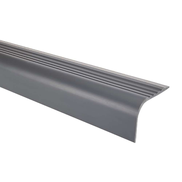 Non Slip Bullnose Stair Nosing PVC Rubber Angle Step Edge